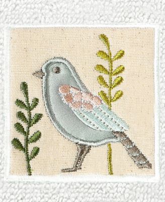 Turkish Cotton Belinda Embellished 2-Pc. Fingertip Towel Set