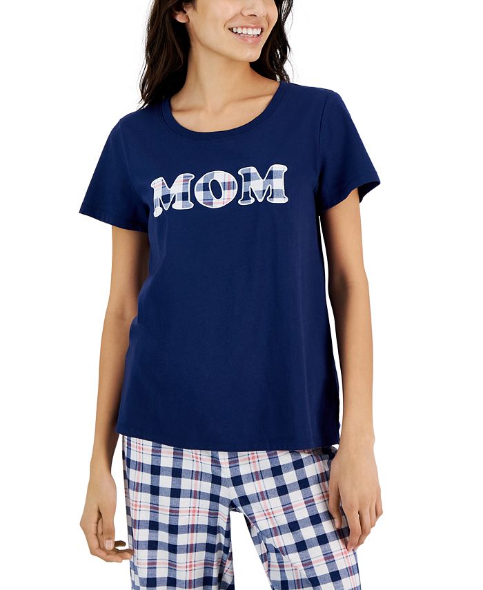 Family Pajamas Women's Mom Plaid Mix It Pajama Set, Created for Macy's