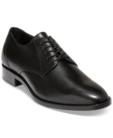 Мужские классические туфли-оксфорды Cole Haan Hawthorne, гладкие, цвет: Чёрный