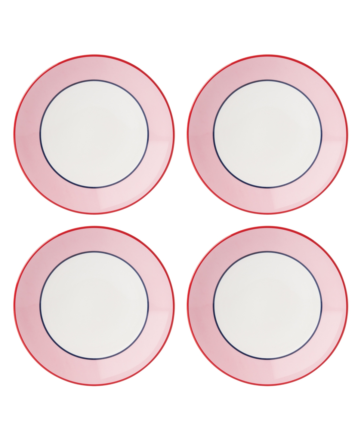 KATE SPADE KATE SPADE NEW YORK MAKE IT POP DINNER PLATE, SET OF 4