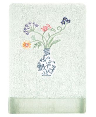 Turkish Cotton Stella Embellished 4-Pc. Bath Towel Set