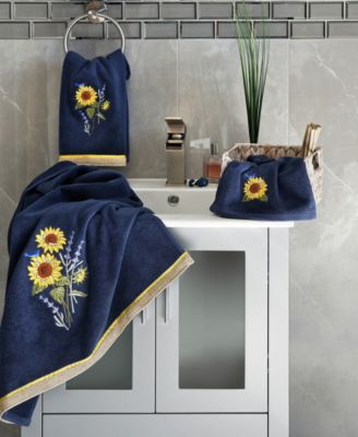 Turkish Cotton Girasol Embellished 4-Pc. Bath Towel Set