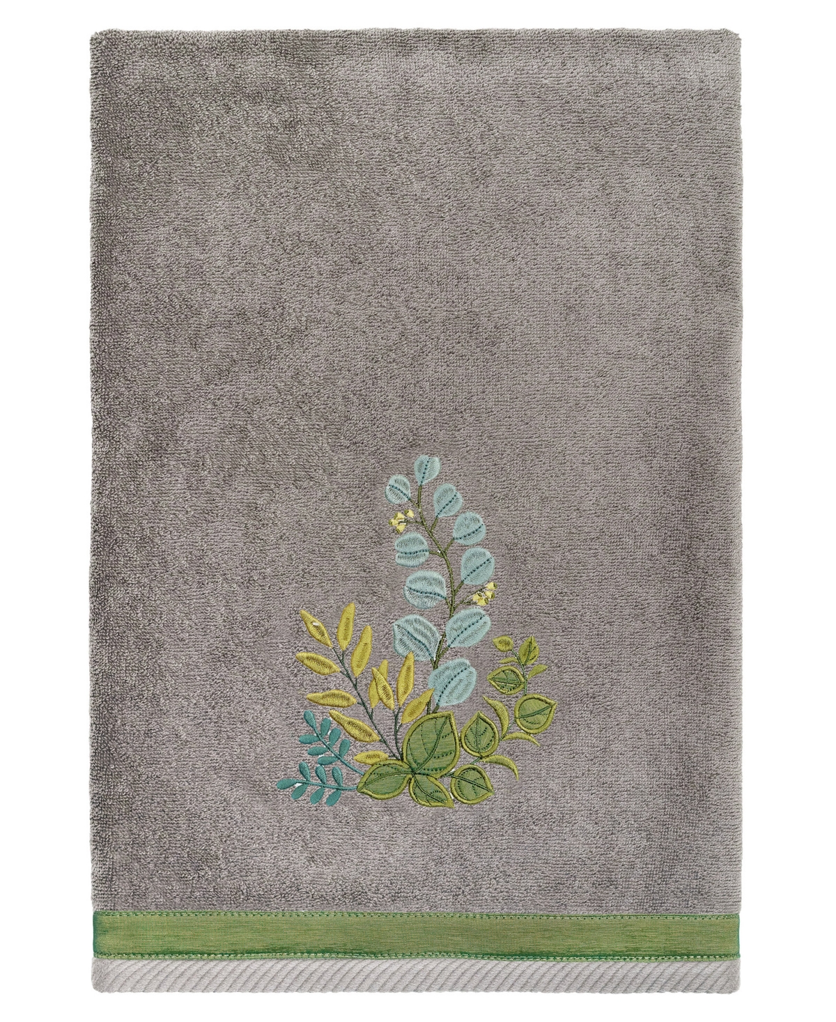 Linum Home Turkish Cotton Botanica Embellished -Pc. Bath Towel Set