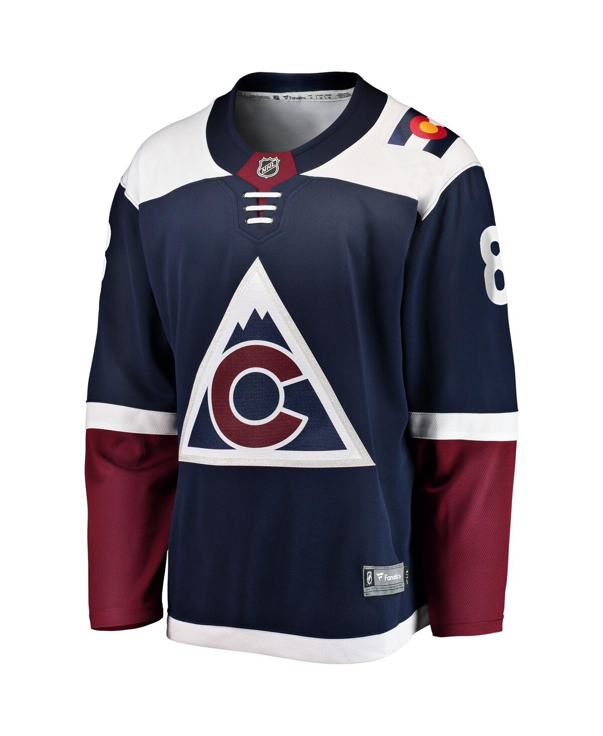 Men's Fanatics Cale MakarColorado Avalanche Alternate 2018/19 Premier Breakaway Player Jersey - Navy