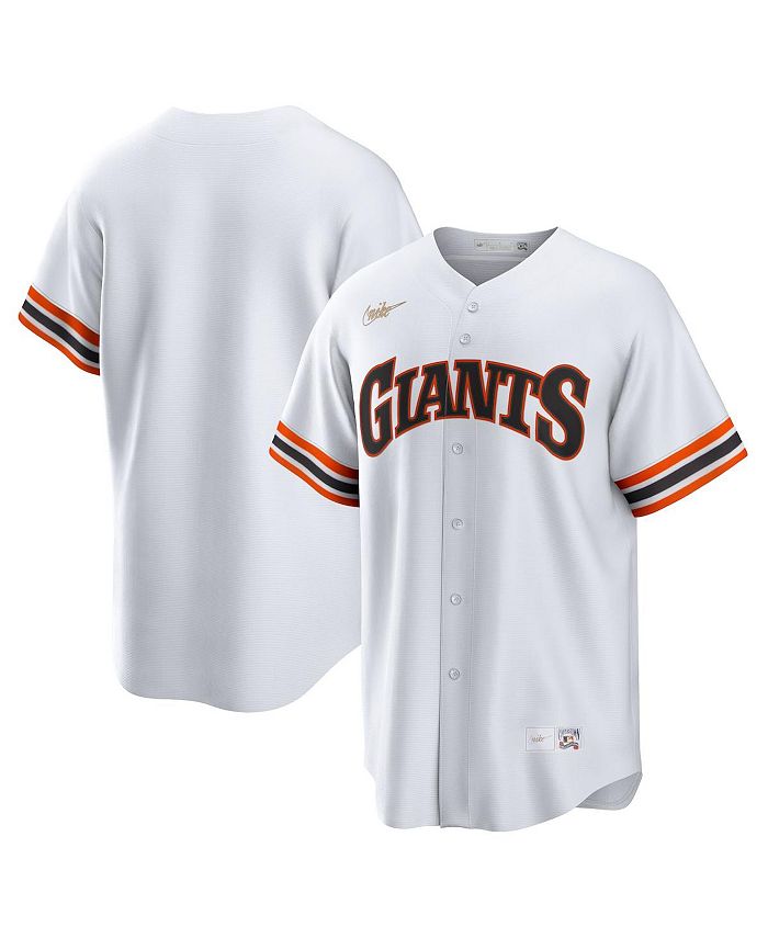 Nike Men's White San Francisco Giants Home Cooperstown Collection Team  Jersey - Macy's