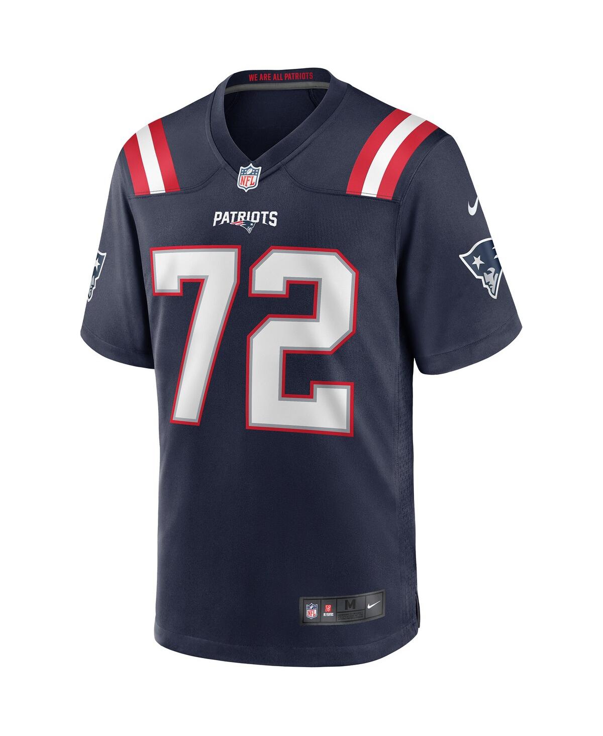 Men's Nike Matt LightNew England Patriots Game Retired Player Jersey - Navy