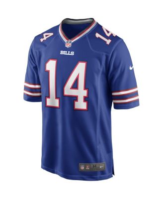 Men's Frank Reich Royal Buffalo Bills Game Retired Player Jersey