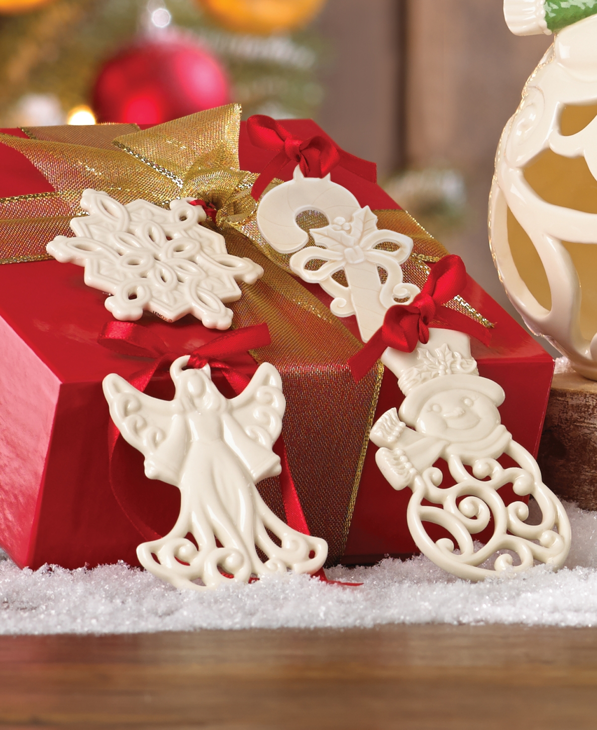 Lenox Angel Charm Ornament, Exclusively at Macy's