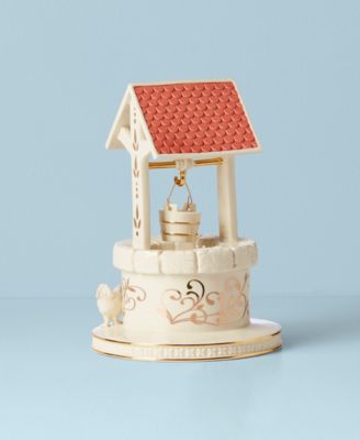 First Blessing Nativity Water Well Figurine