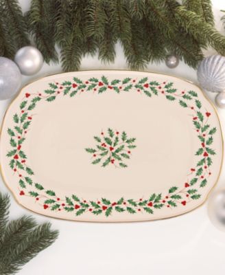 Holiday Medium Serving Platter, 15.25"