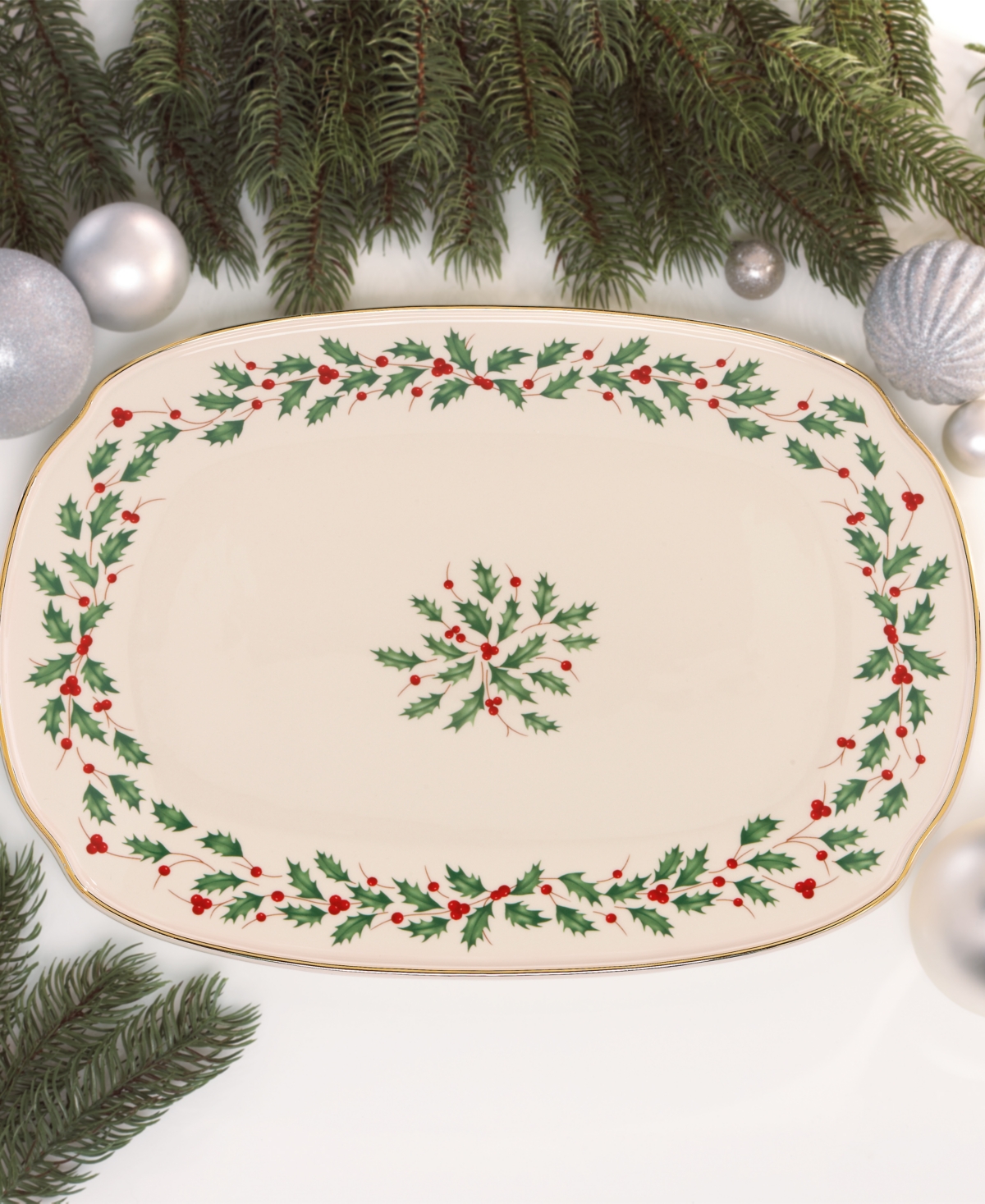 Lenox Holiday Medium Serving Platter