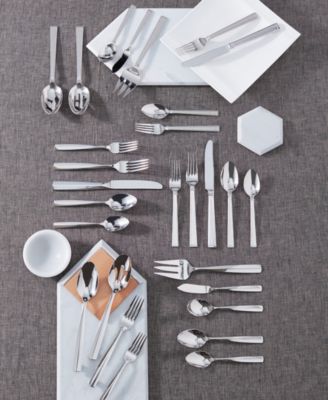  Bratton  65-PC Flatware Set, Service for 12