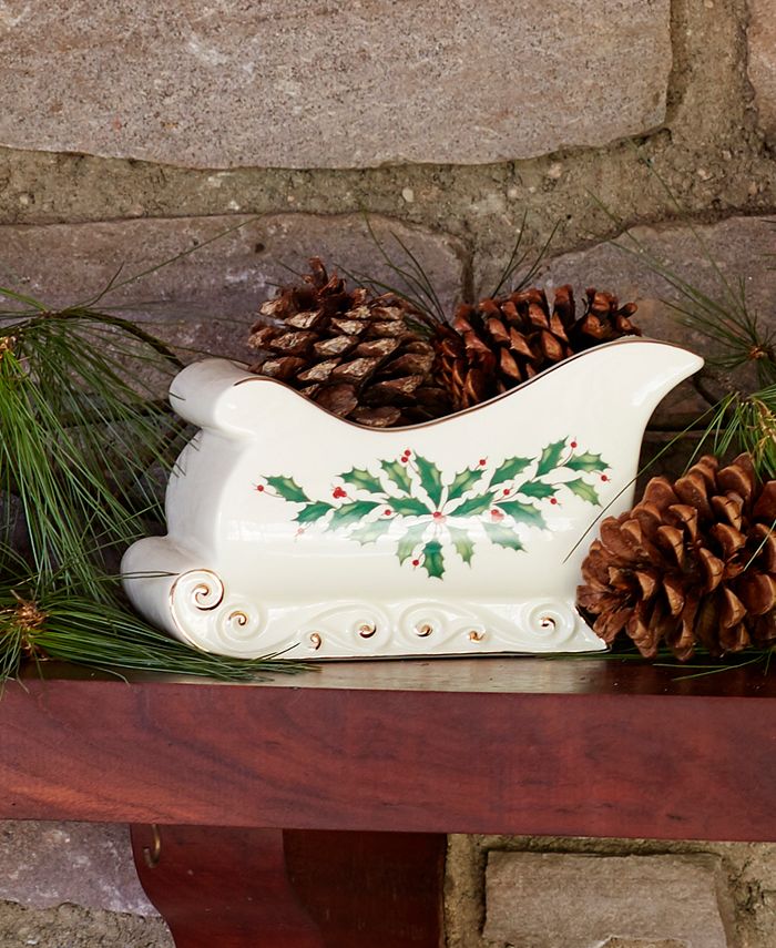 Lenox christmas sale candy dish