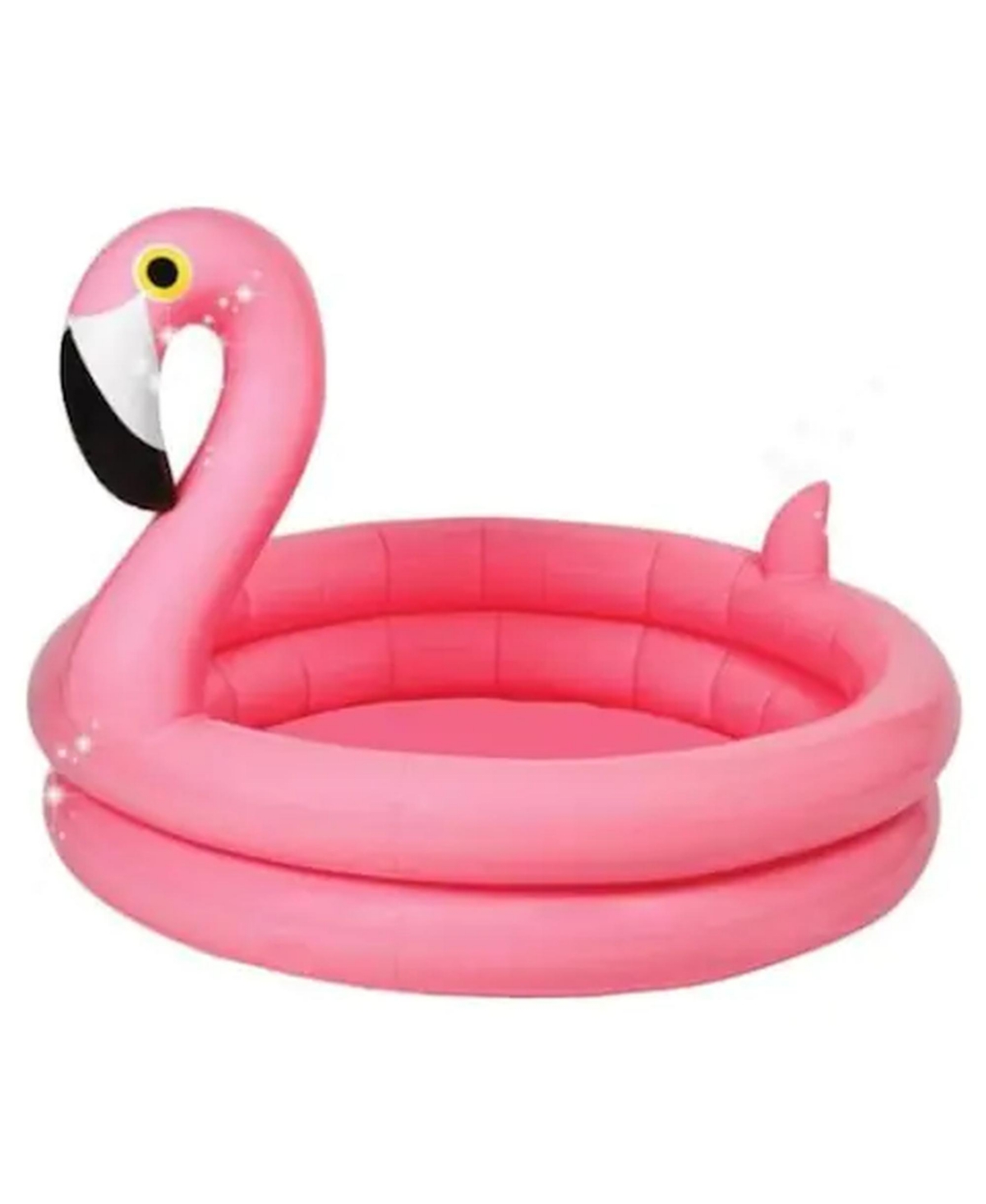 Splash Buddies Inflatable Flamingo Kids Pool In Pink