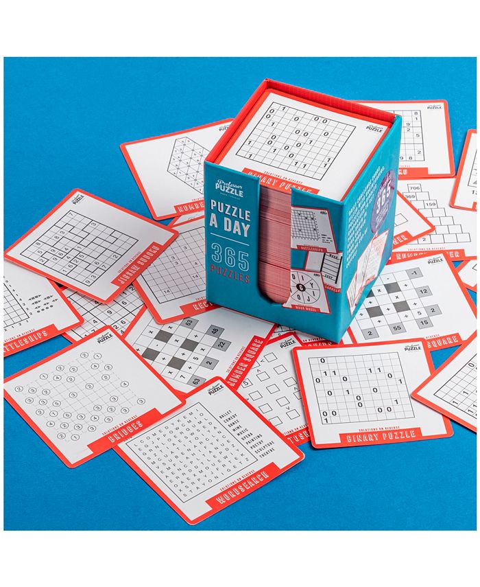 Professor Puzzle a Day Set, 368 Piece Macy's