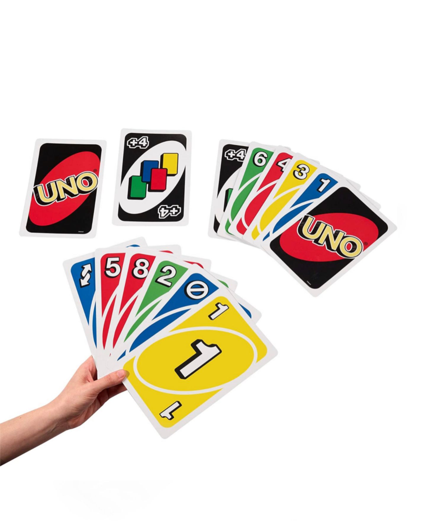 Детская карточная игра Mattel Giant UNO® Card Game — фото 3