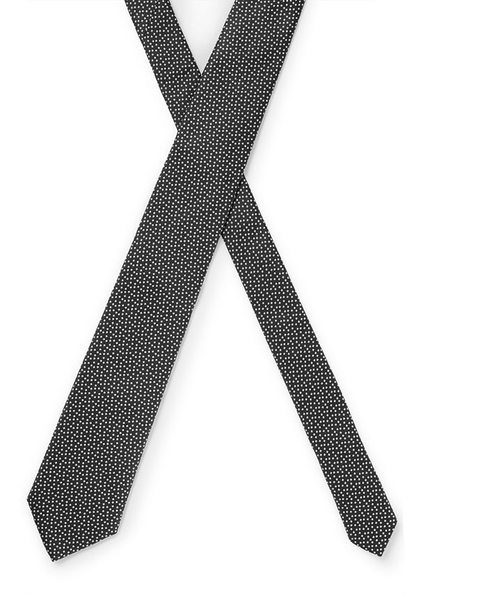 Hugo Boss Men's Jacquard MicroPattern Tie Macy's