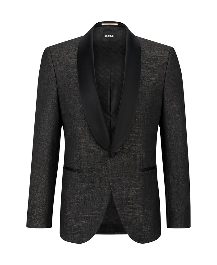 Hugo Boss Men's Twill Regular-Fit Tuxedo Jacket - Macy's
