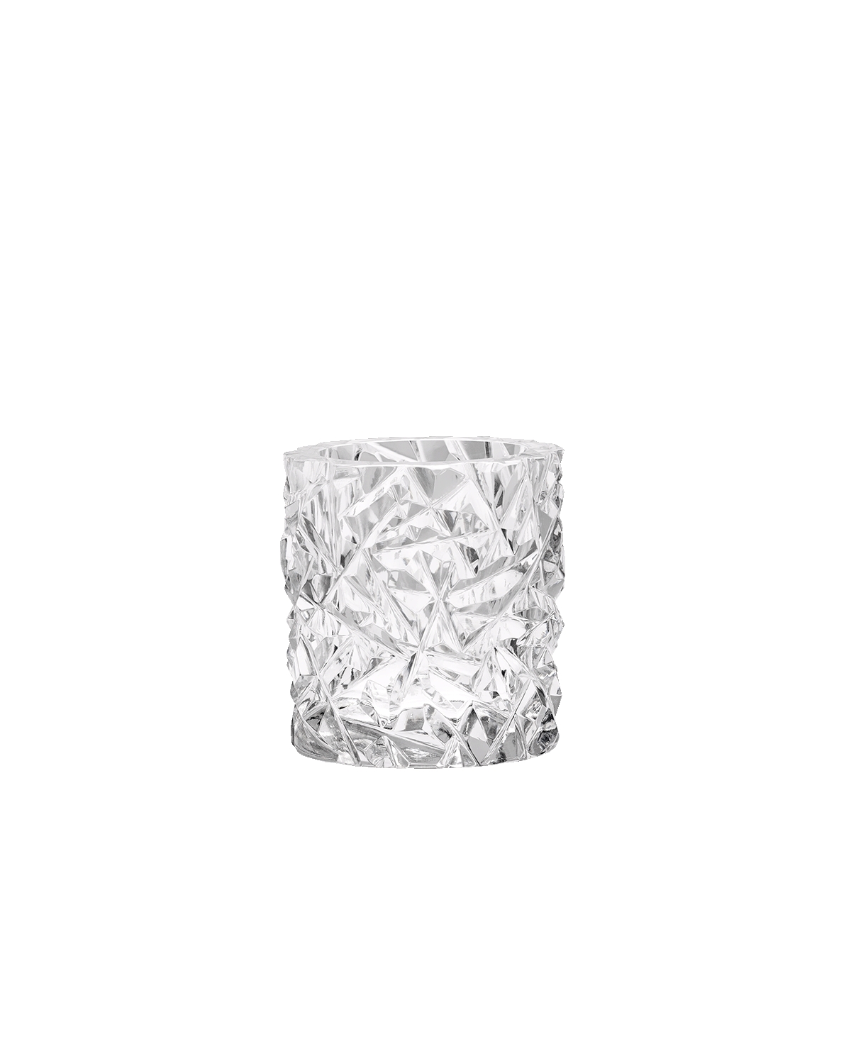 Orrefors Carat Small Candle Holder In Clear