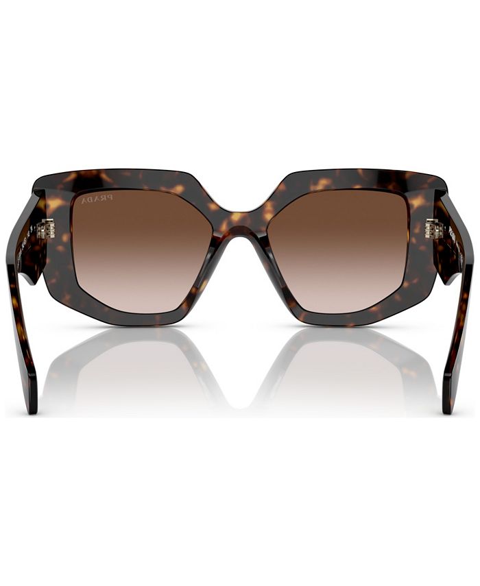 PRADA Women's Low Bridge Fit Sunglasses, PR 14ZSF52-Y - Macy's