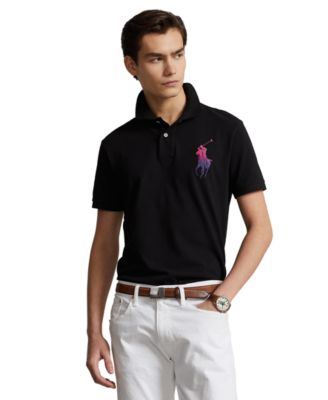 Polo Ralph Lauren - Men's Custom Slim Fit Big Pony Mesh Polo Shirt