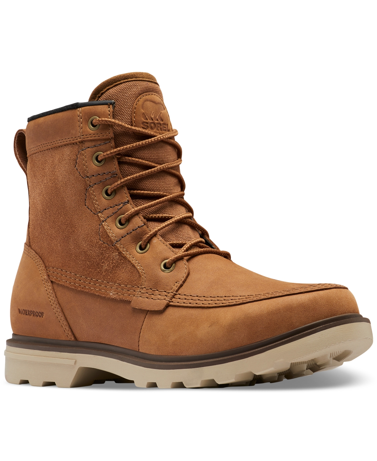 Men's Carson Storm Waterproof Insulated Boot - Camel Brown, Oatmeal