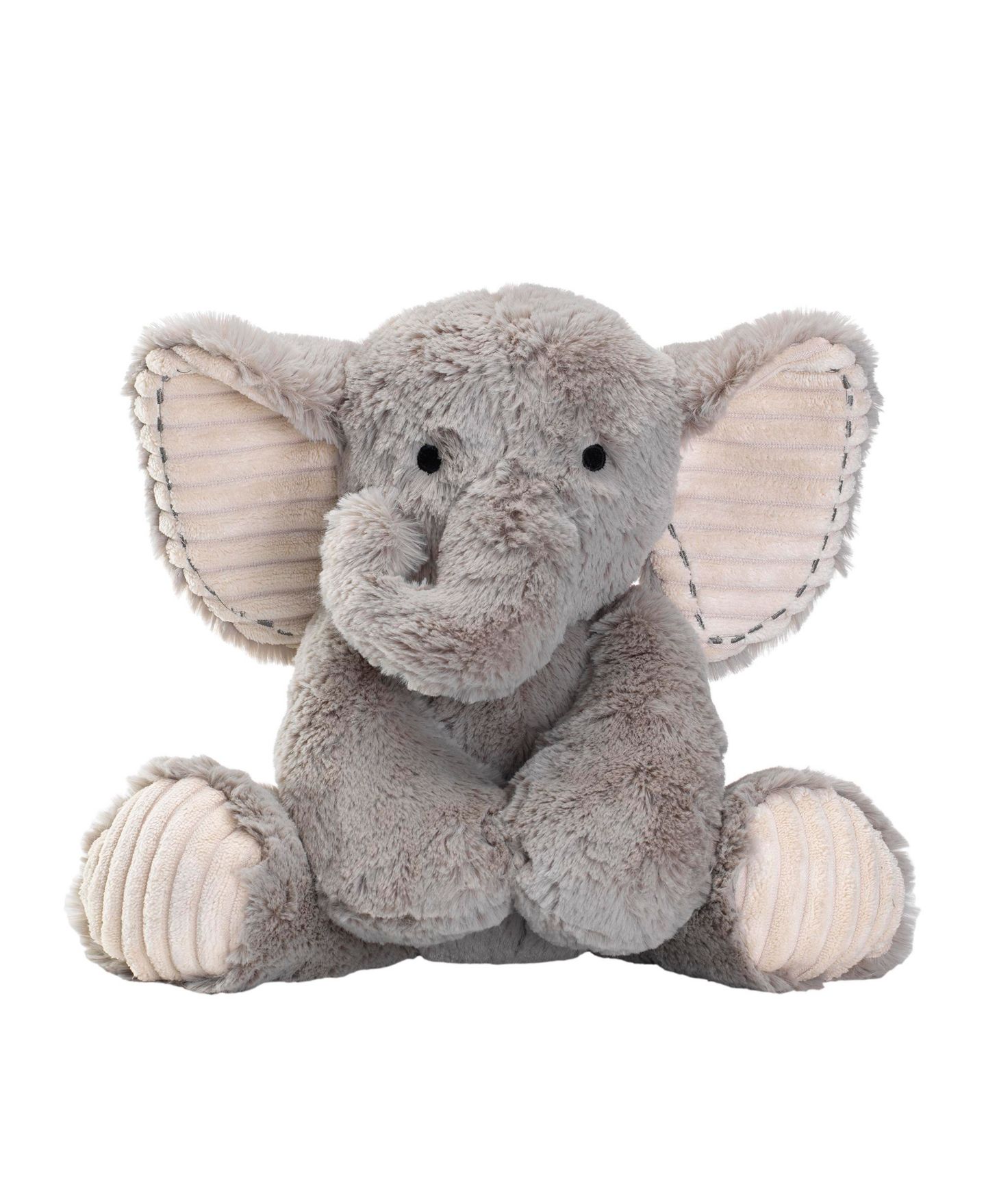 Детская мягкая игрушка Lambs & Ivy Jett Elephant 9.5"H Plush, цвет: Серый — фото 1