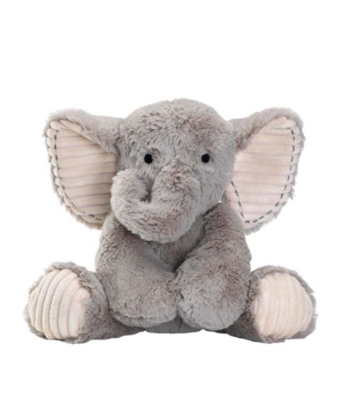 Детская мягкая игрушка Lambs & Ivy Jett Elephant 9.5"H Plush, цвет: Серый