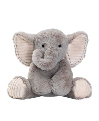 Lambs & Ivy Jungle Safari Gray Plush Elephant Stuffed Animal Toy ...