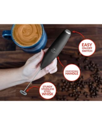 Handheld Milk Frother for Coffee with Upgraded Titanium Motor
