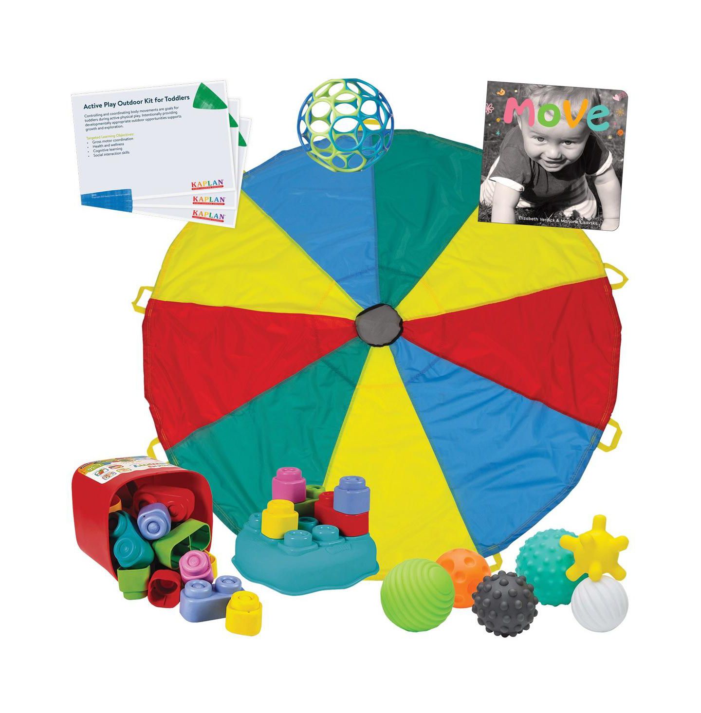 Детские игрушки Kaplan Early Learning Outdoor Active Play Toddler Kit — фото 1