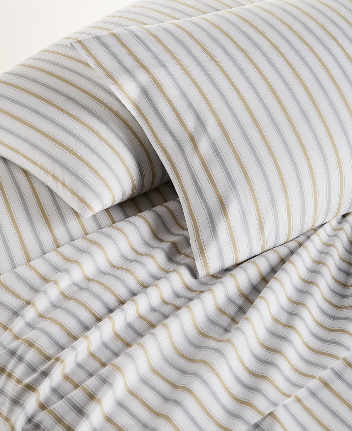Home Design Easy Care Printed Microfiber 4-Pc. Sheet Set, Full, Exclusively at Macy's
