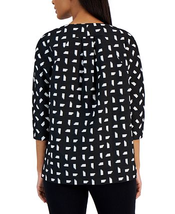 Anne klein jacquard topper clearance