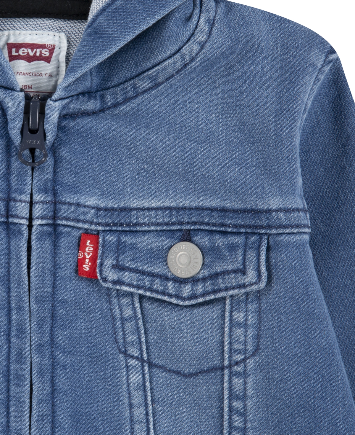 Levi's Baby Boys or Baby Girls Knit Hooded Jacket