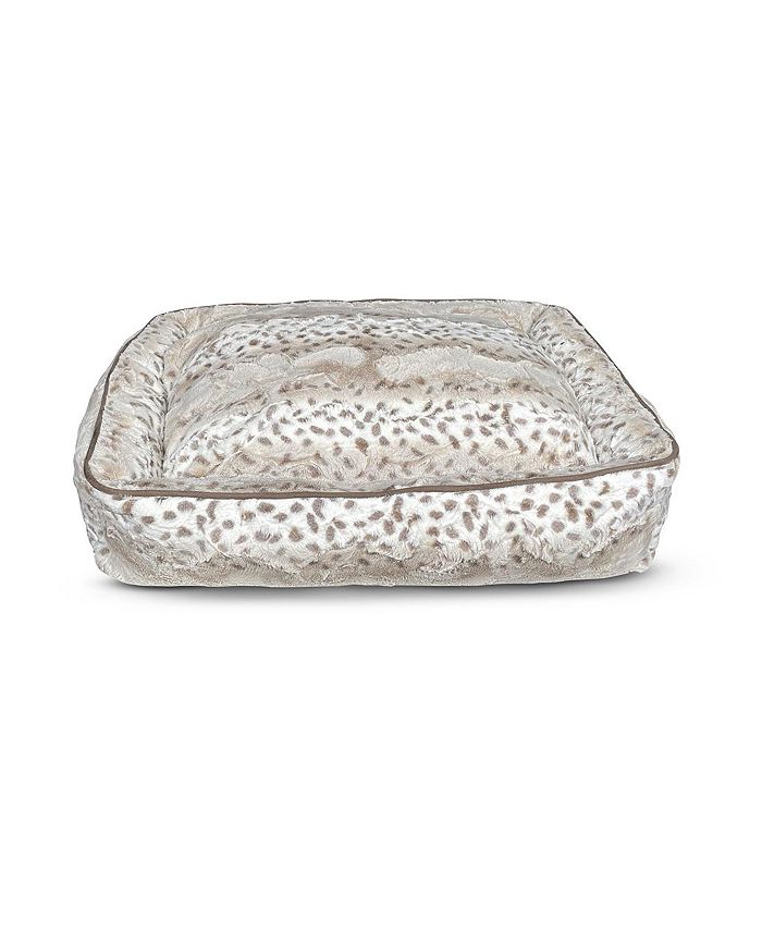 BuddyRest Lynx Lounger Vegan Fur Plush ExtraLarge Dog Bed Macy's