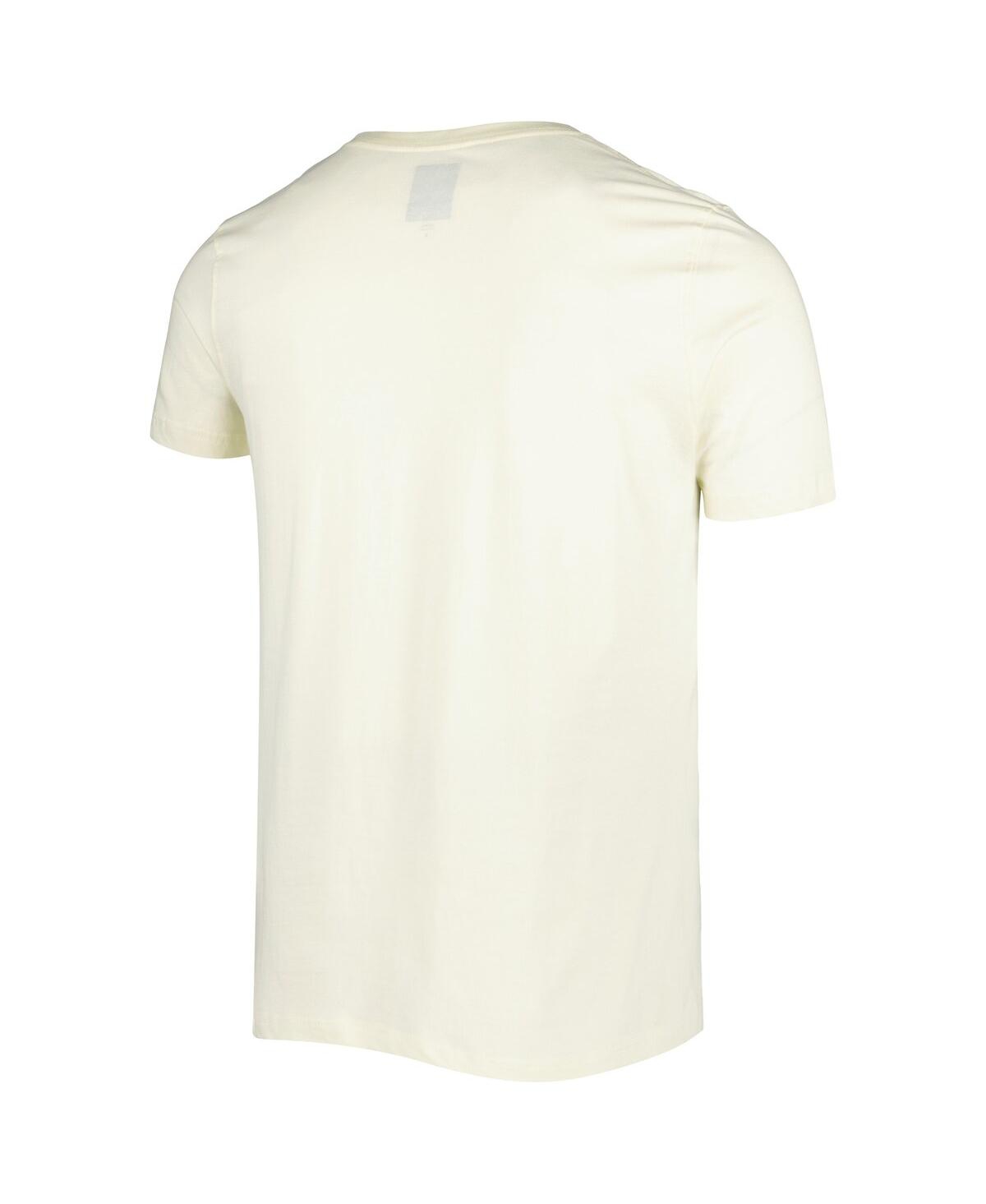Shop New Era Men's  Cream Green Bay Packers Sideline Chrome T-shirt