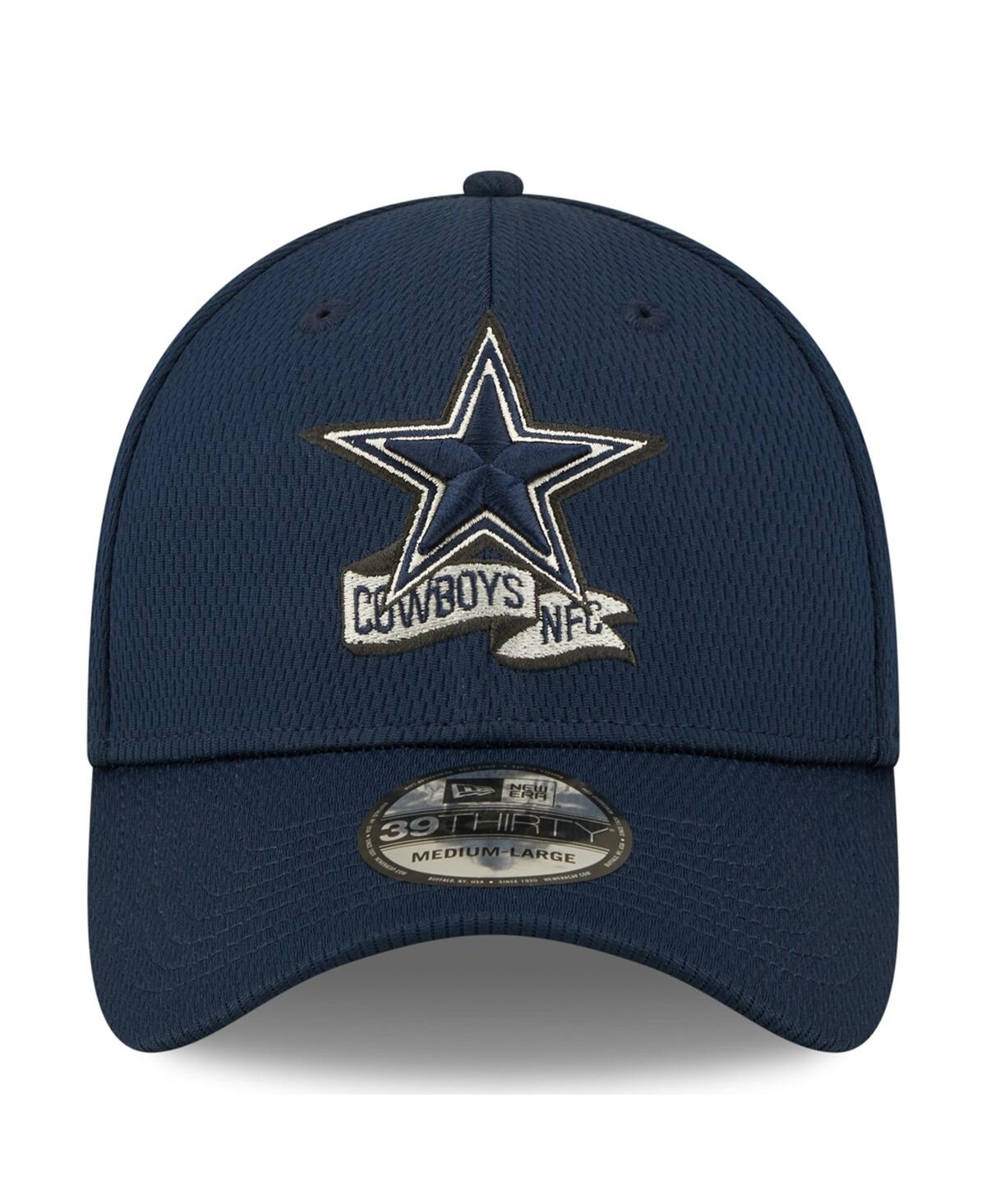 Shop New Era Big Boys And Girls  Navy Dallas Cowboys 2022 Sideline Coaches 39thirty Flex Hat
