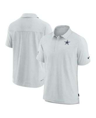 Men's Nike Heathered Gray/Navy Dallas Cowboys Sideline Player