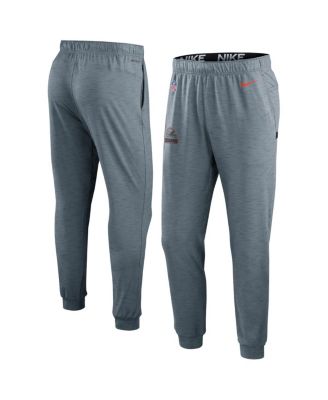 Men's Heather Gray Cleveland Browns Sideline Pop Player Performance Lounge Pants