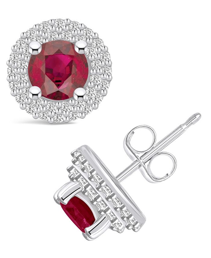 Macys clearance ruby earrings