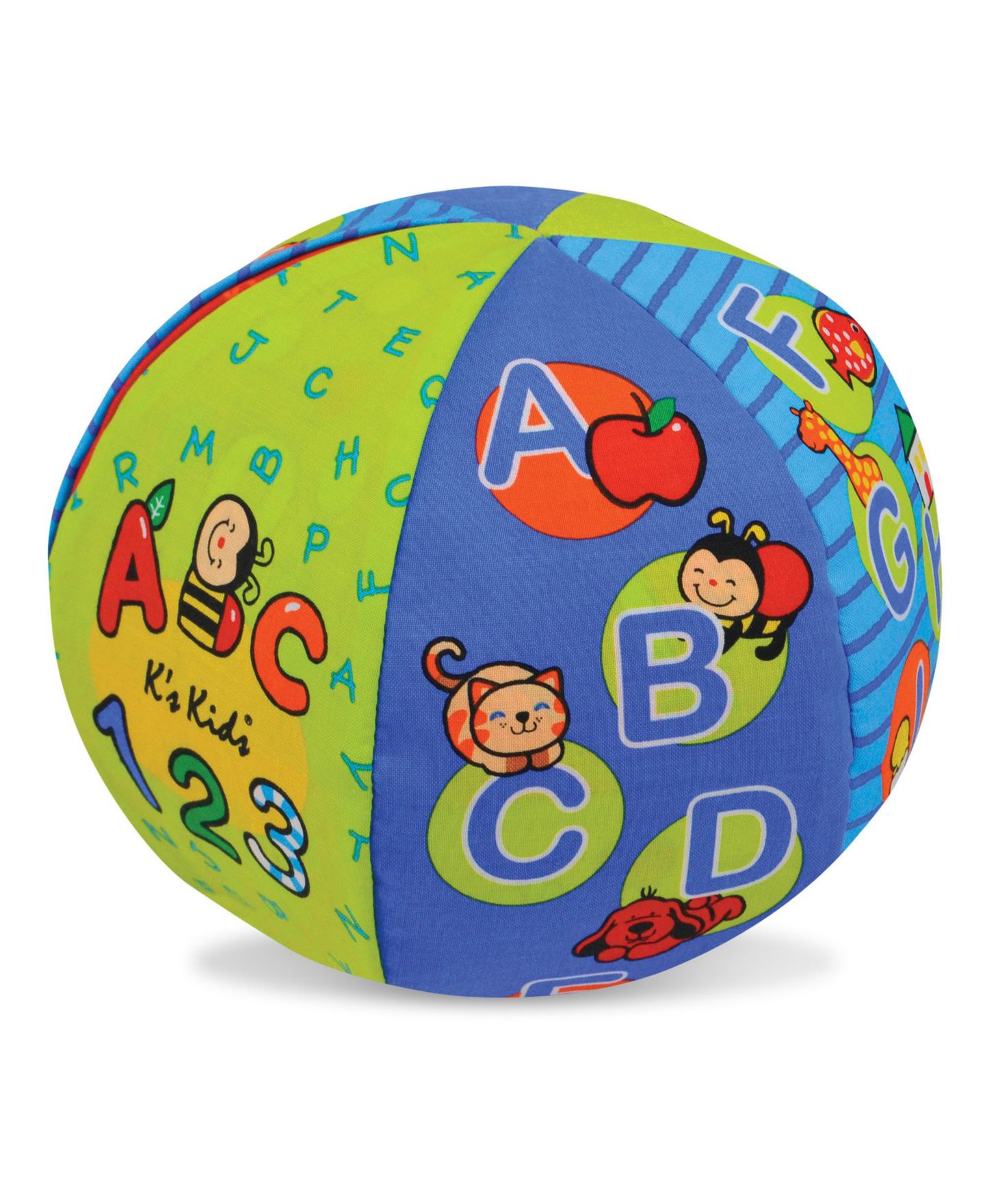 Детская игрушка Melissa and Doug K's Kids 2-in-1 Talking Ball Gross Motor, Ages 6 Months+ — фото 5