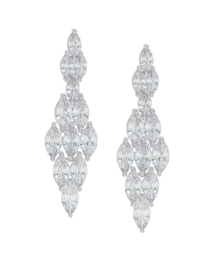 Cubic zirconia sale chandelier earrings