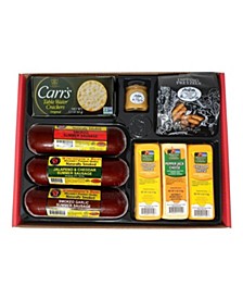 Christmas Gift - Wisconsin Ultimate Gift Basket.  100% Wisconsin Assortment and Sampler Gift Box.