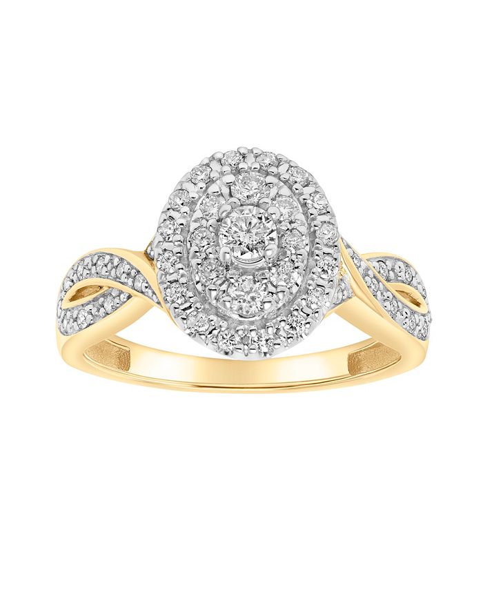 Macy s engagement rings clearance yellow gold