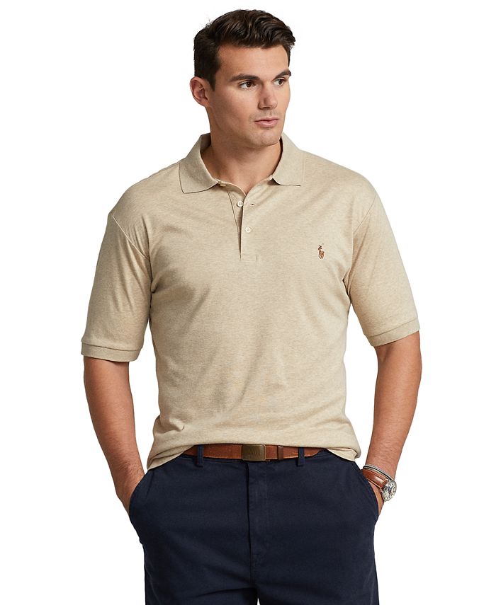 Ralph Lauren Shirt Mens 3XB Big Khaki Button Down Long Sleeve