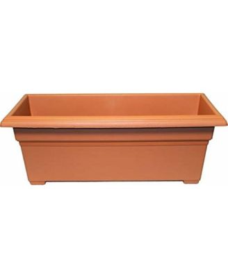 Countryside Patio Planter Box, Terracotta, 27 Inch