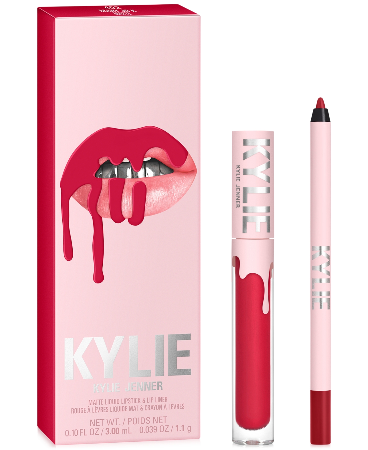 Kylie Cosmetics 2-pc. Matte Lip Kit In Mary Jo K