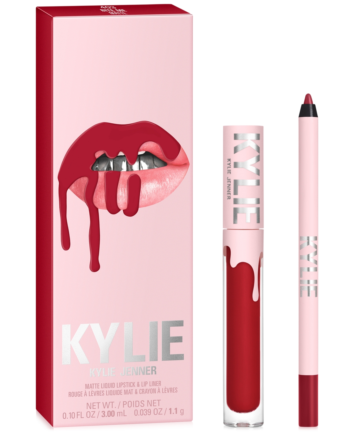 Kylie Cosmetics 2-pc. Matte Lip Kit In Bite Me