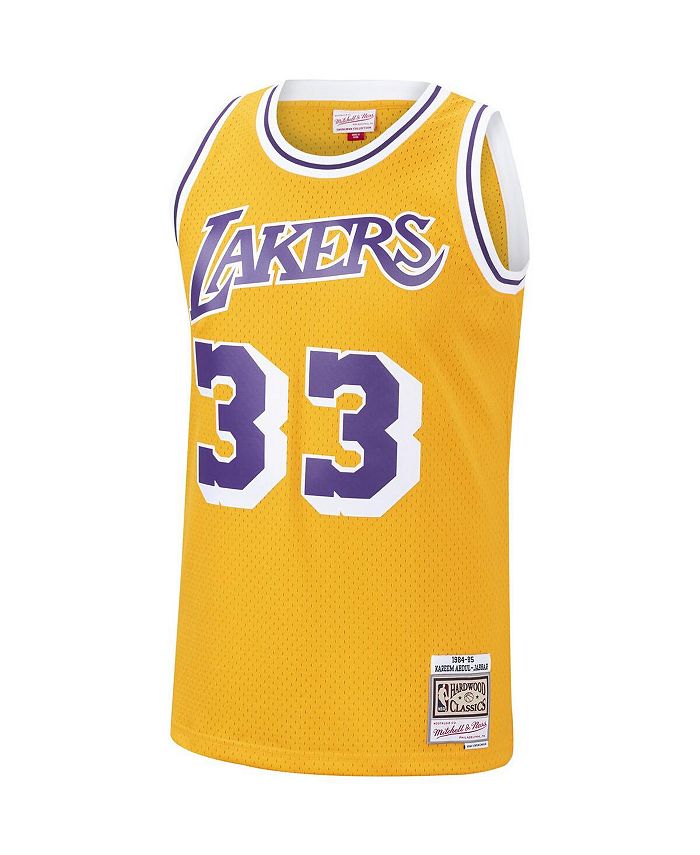 Maillot Swingman Los Angeles Lakers Kareem Abdul-Jabbar 1984-85 - Mitchell & Ness