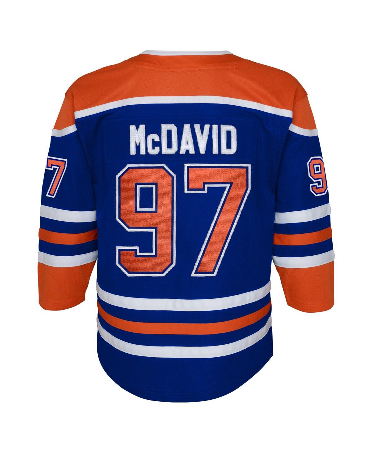 Big Boys Connor McDavidEdmonton Oilers Home Premier Player Jersey - Royal